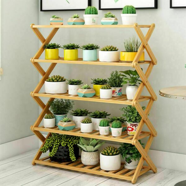 5-Layer Collapsible Shoe Rack