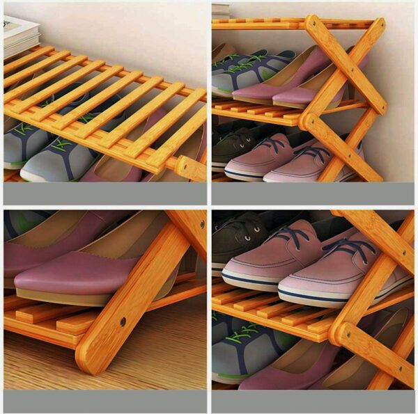 5-Layer Collapsible Shoe Rack