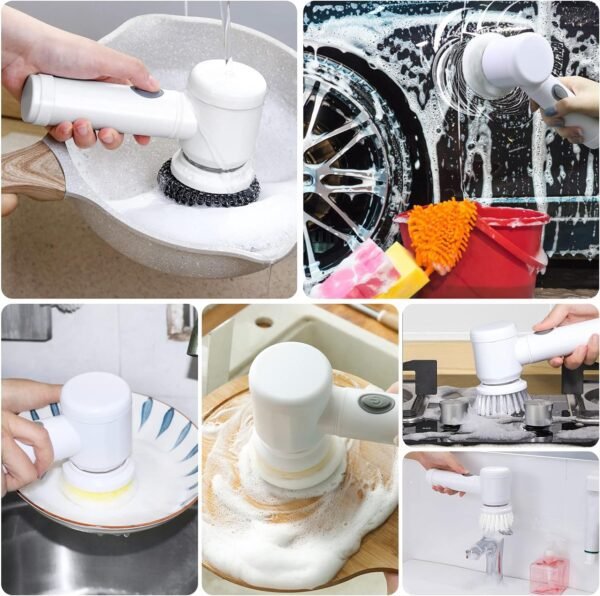 5 in 1 Multi-Functional Electric Cleaning Brush