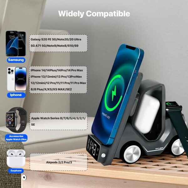 5 in 1 Wireless Charging Station