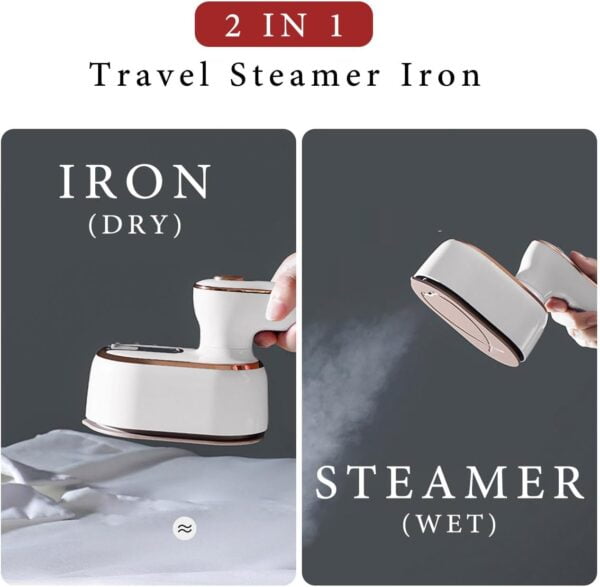 Mini Handheld Portable Iron Garment Steamer for Home Traveling