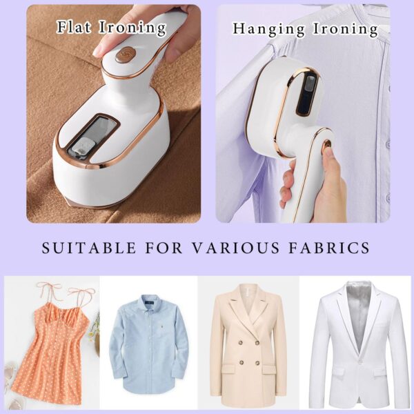 Mini Handheld Portable Iron Garment Steamer for Home Traveling