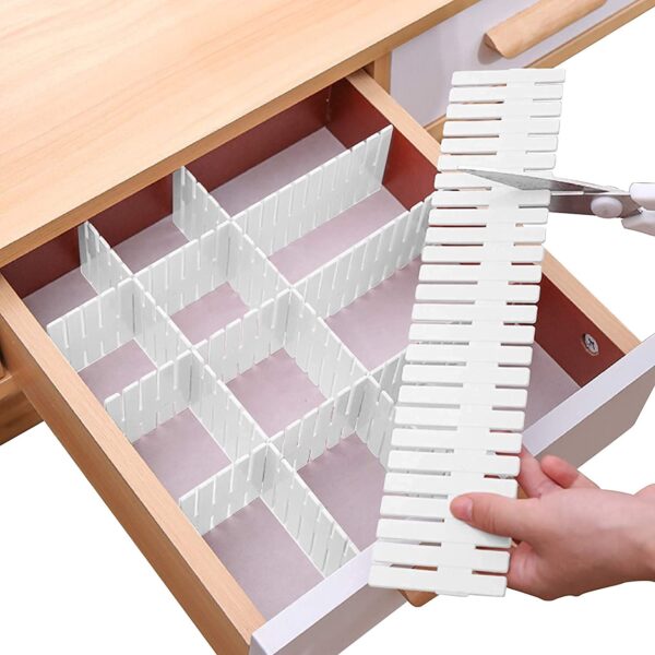 Adjustable Stretchable Interlocking Drawer Divider