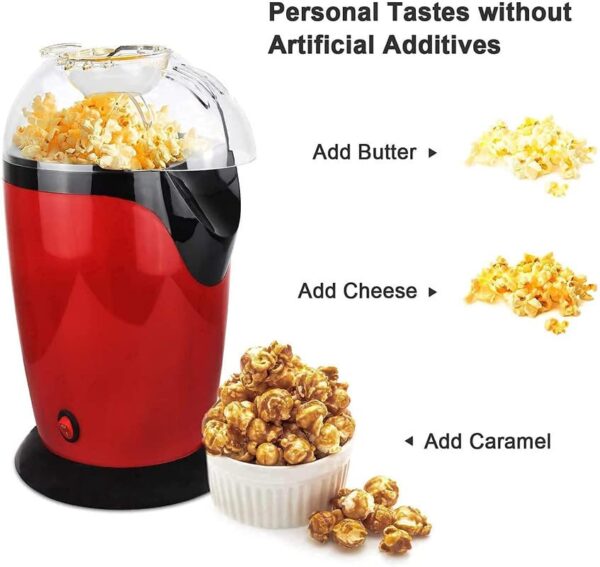 Aluminum Popcorn Machine, Household Electric Instant Popcorn Maker