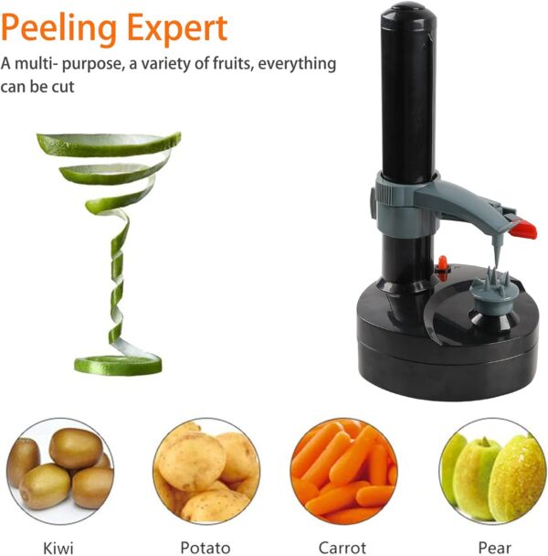 Automatic Electric Fruits Vegetables Peeler Cutter for Kitchen