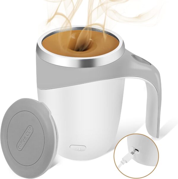 Automatic Magnetic Stirring Coffee Mug, Milk, Cocoa and Other Beverages