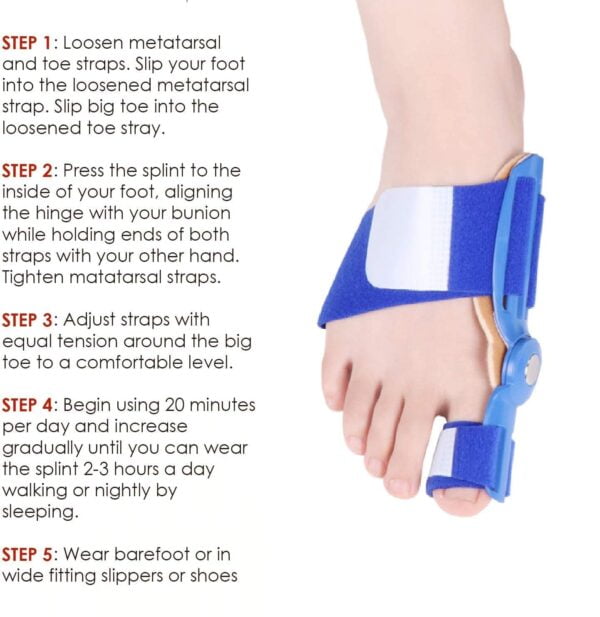 Bunion Corrector for Women and Men Splint with Toe Fracture 3