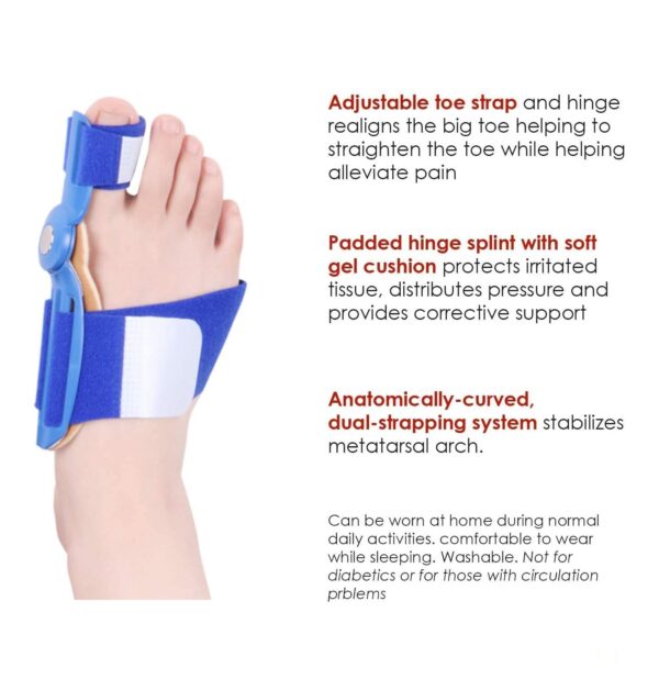 Bunion Corrector for Women and Men Splint with Toe Fracture