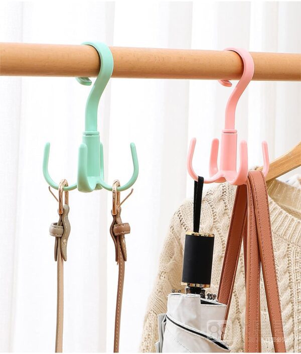 Clothes Hanger Wardrobe Storage Organizer Rack 2