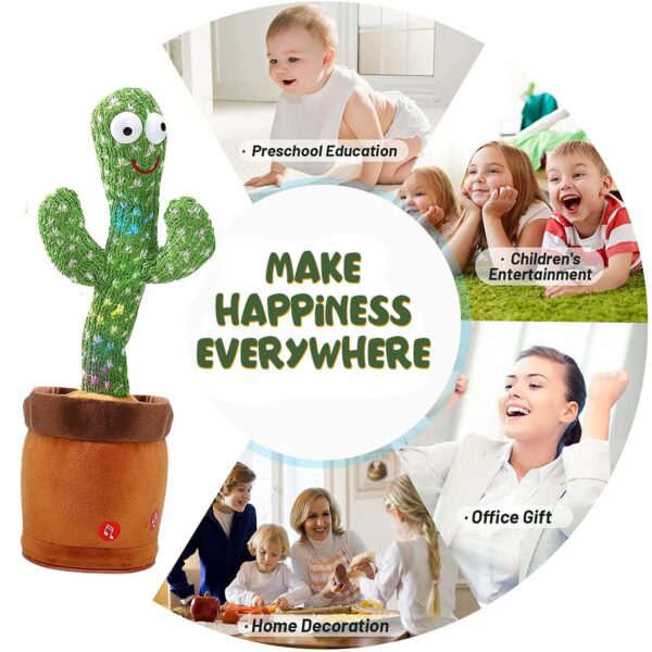 Dancing Cactus Talking Cactus Baby Toys for Kids