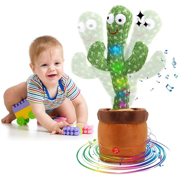 Dancing Cactus Talking Cactus Baby Toys for Kids