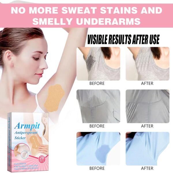 Disposable Underarm Sweat Pads for Men and Women