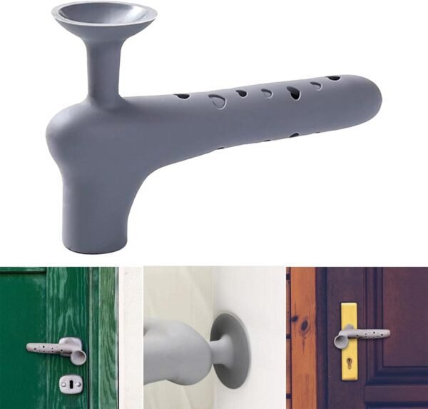 Door Stopper Door Handle Protector Doorknobs Case Silicone Door Knob Cover