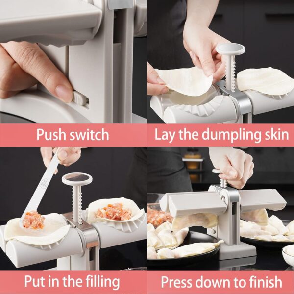 Double Head Automatic Dumpling Maker