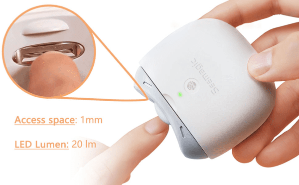 Electric Automatic Nail Clipper Cutter, Safety Fingernail Trimmer