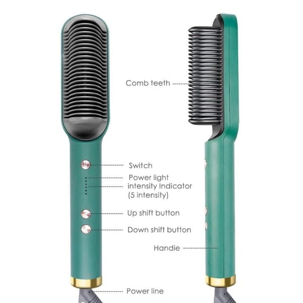 Electric Hair Straightener Brush 2