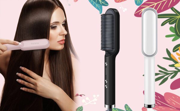 Electric Hair Straightener Brush