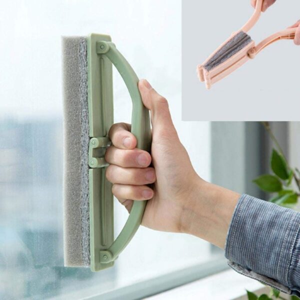 Foldable Kitchen Wall Cleaner Brush and Window Glass