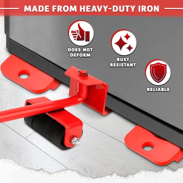 Heavy Furniture Lifter and Mover Tool Set