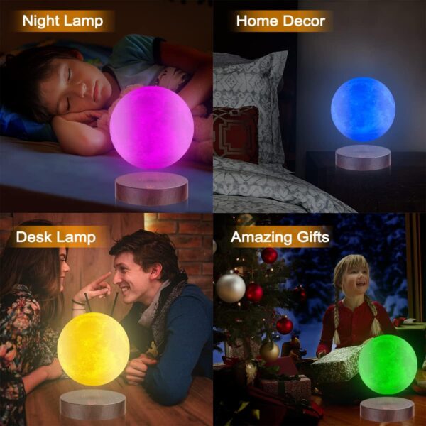 Magnetic Levitation Led Floating Moon Lamp