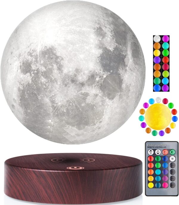 Magnetic Levitation Led Floating Moon Lamp