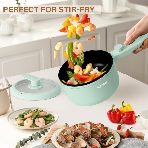 Mini Electric Cooking Pot, Non-Stick, Automatic Insulation, Multi-Function