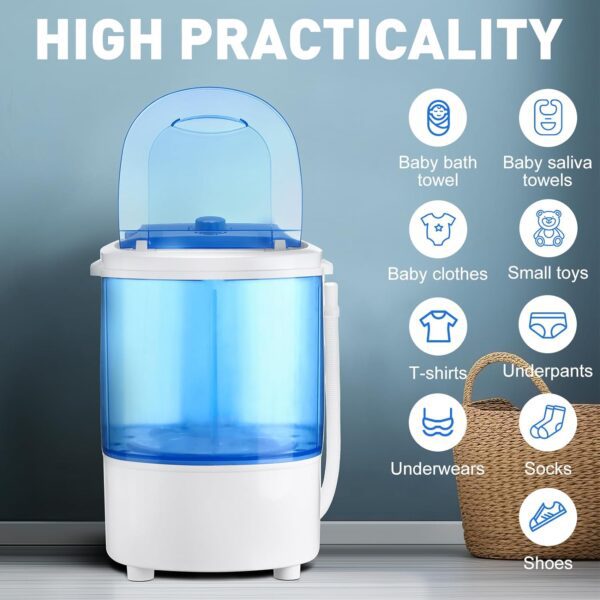 Mini Portable Washing Machine for Shoes and Clothes