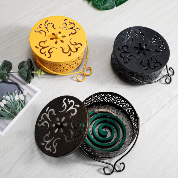 Mosquito Coil Box with Handle 2