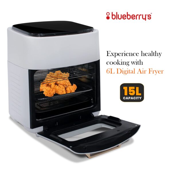 Multi-Purpose Digital Air Fryer 360° Rapid Air Technology with Touch Control Panel