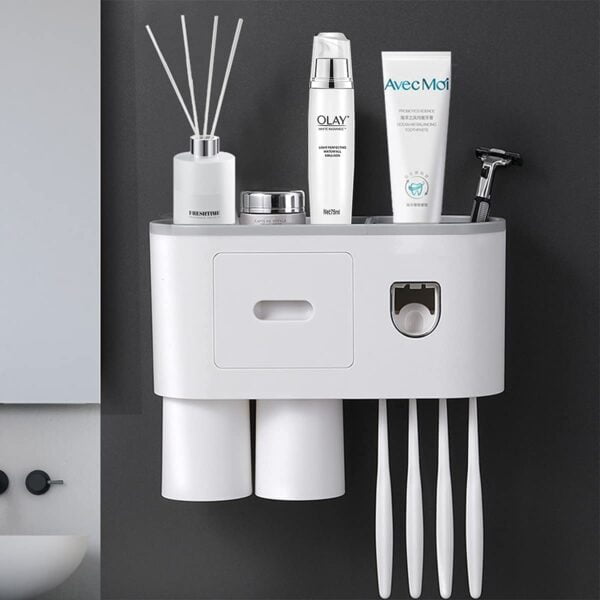 Multifunctional Wall Mounted Space Saving Toothpaste Squeezer