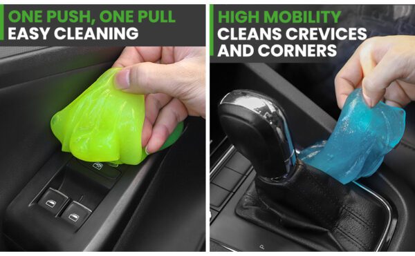 Multipurpose Car AC vent Interior Dirt Dust Cleaner Cleaning Gel