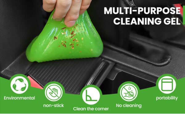 Multipurpose Car AC vent Interior Dirt Dust Cleaner Cleaning Gel