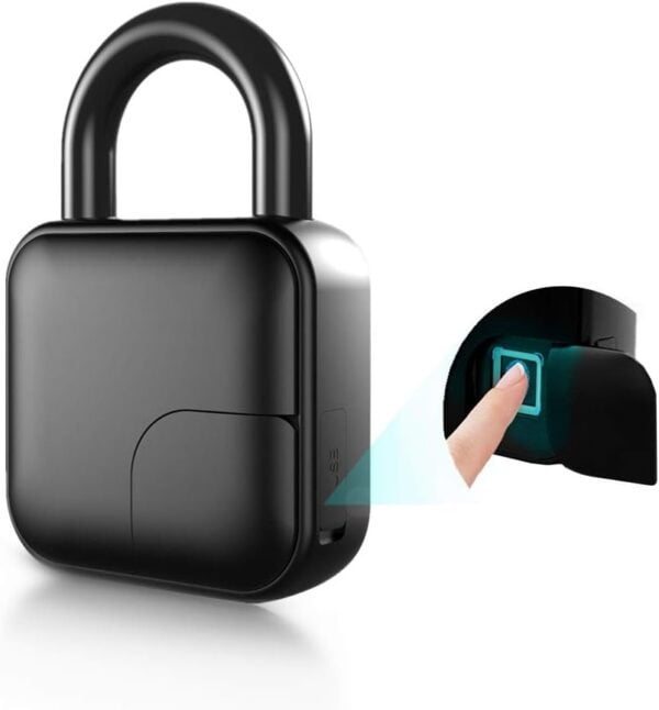 New Smart Fingerprint Padlock Anti-theft Waterproof