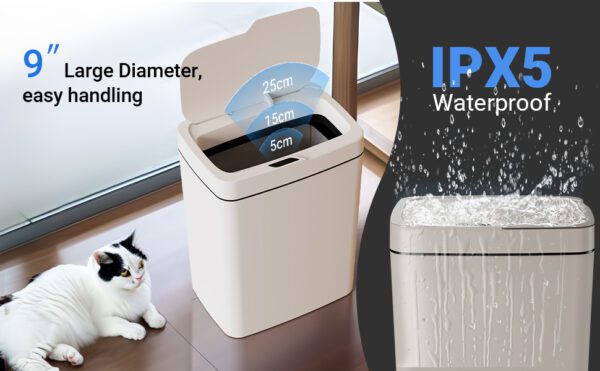 Plastic Automatic Smart Sensor Dustbin with Lid