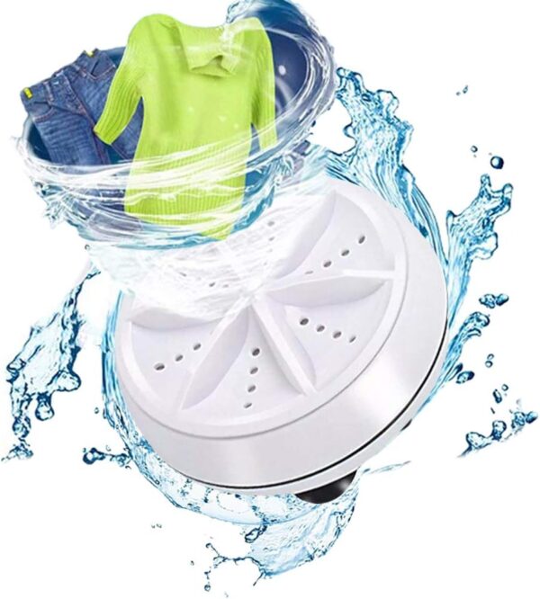 Portable Turbo Washer With USB, Mini Washing Machine to Clean Sock Underwear and Small Rags