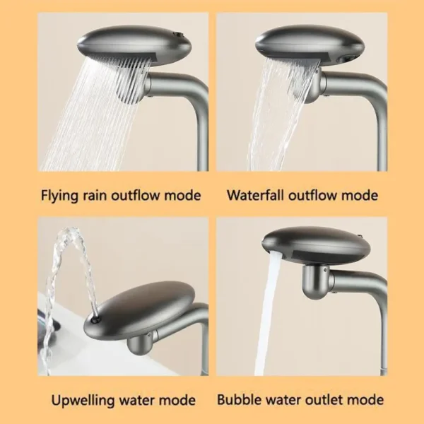 Universal Multi-Layer Filtration Faucet with 4 Water Outlet Mode