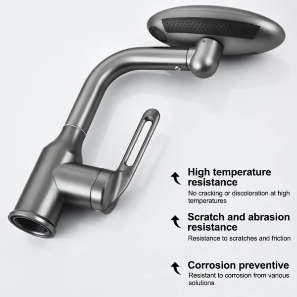 Universal Multi-Layer Filtration Faucet with 4 Water Outlet Mode