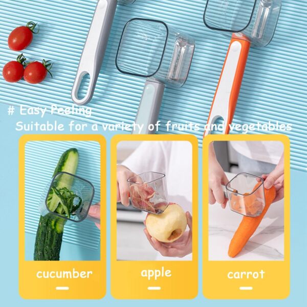 Vegetable Peeler with Container