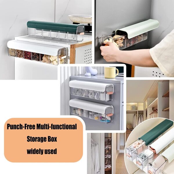 Wall Mounted Multipurpose Non-Perforation Storage Box