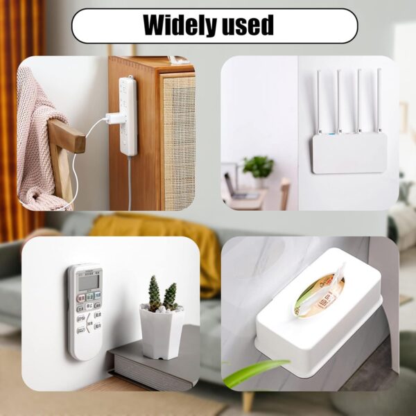 Wall Mounted Self Adhesive Power Strip Holder