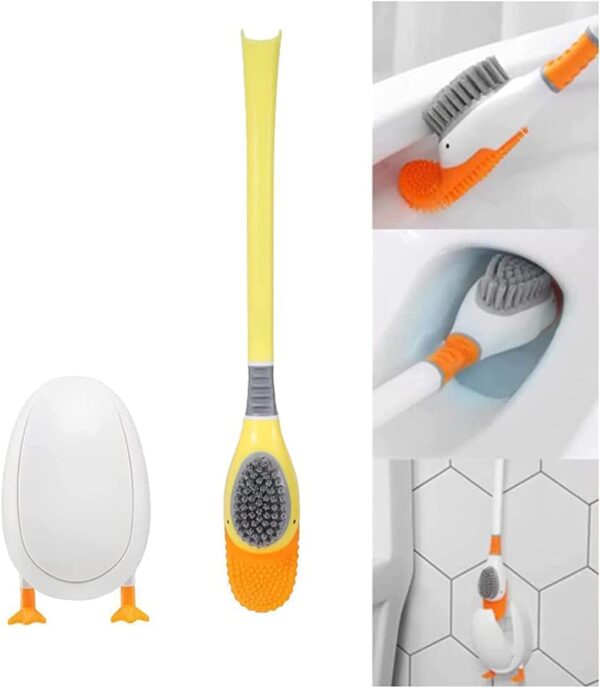 Wall Mounted Toilet Cleaning Brush 3