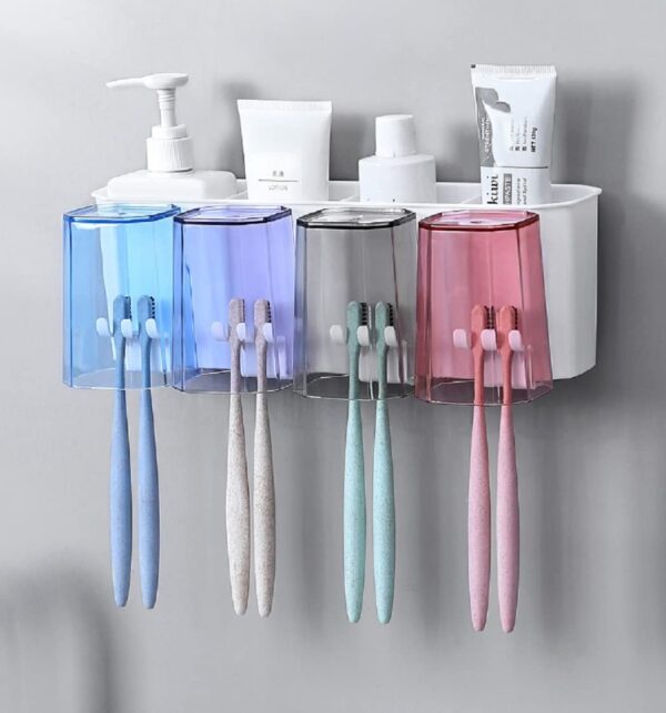 Wall Mounted Toothbrush Holder 1