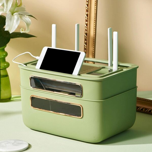 Wifi Router Storage Case, Power Charger Organizer