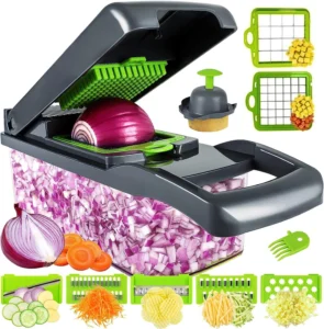 14 in 1 Multipurpose Chopper, Fruits & Vegetable Cutters, Grater Peeler Chipser 2